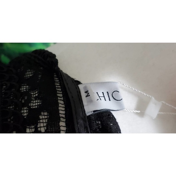 NWT ChicWish Crochet Lacey Sleeveless Croptop - Black M - Picture 8 of 10